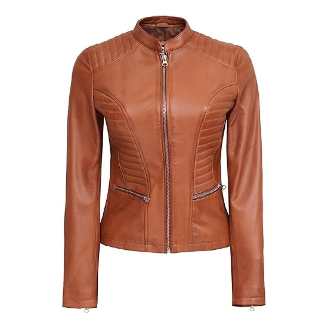 100% Genuine Leather Jacket For Women Biker StyleHavenhide