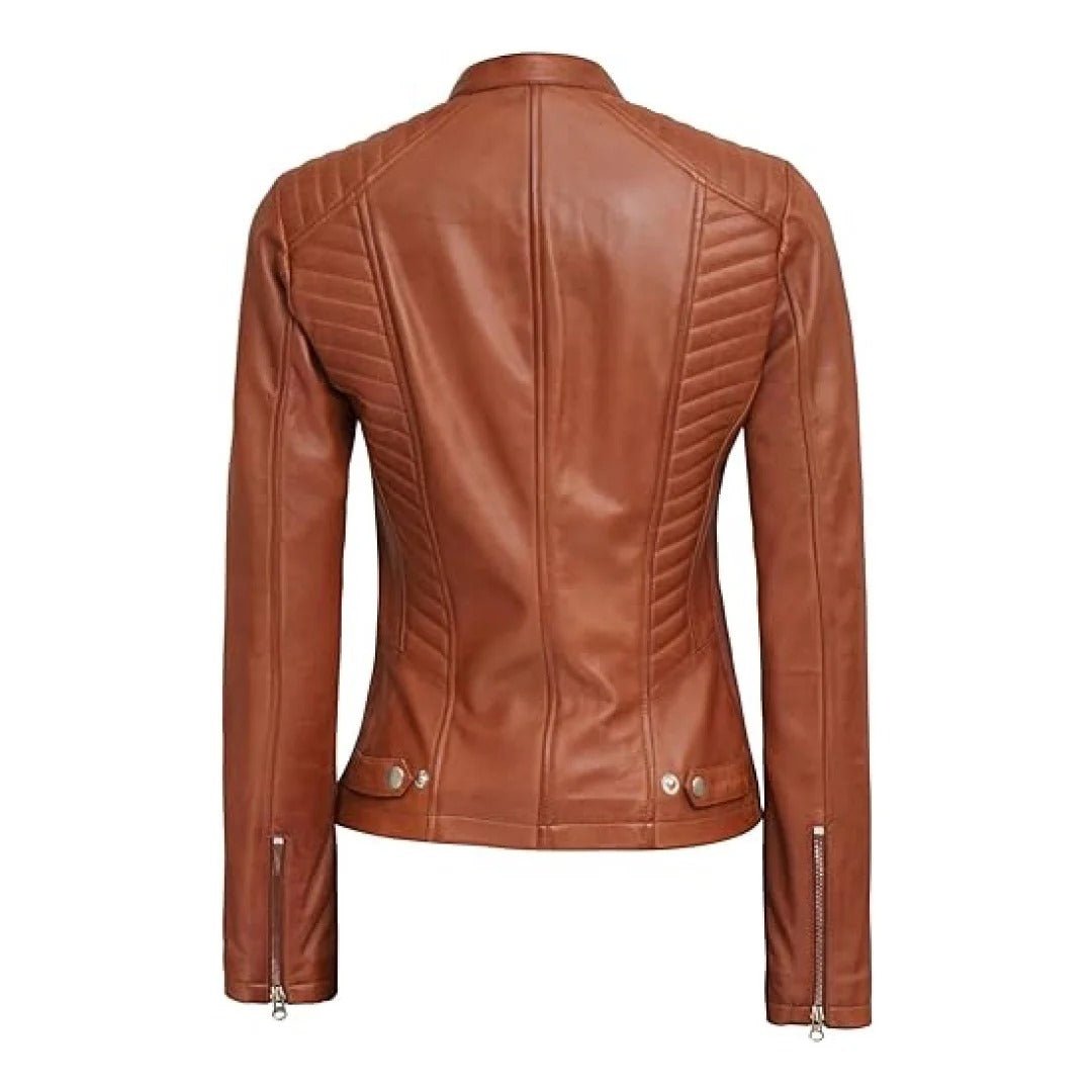 100% Genuine Leather Jacket For Women Biker StyleHavenhide