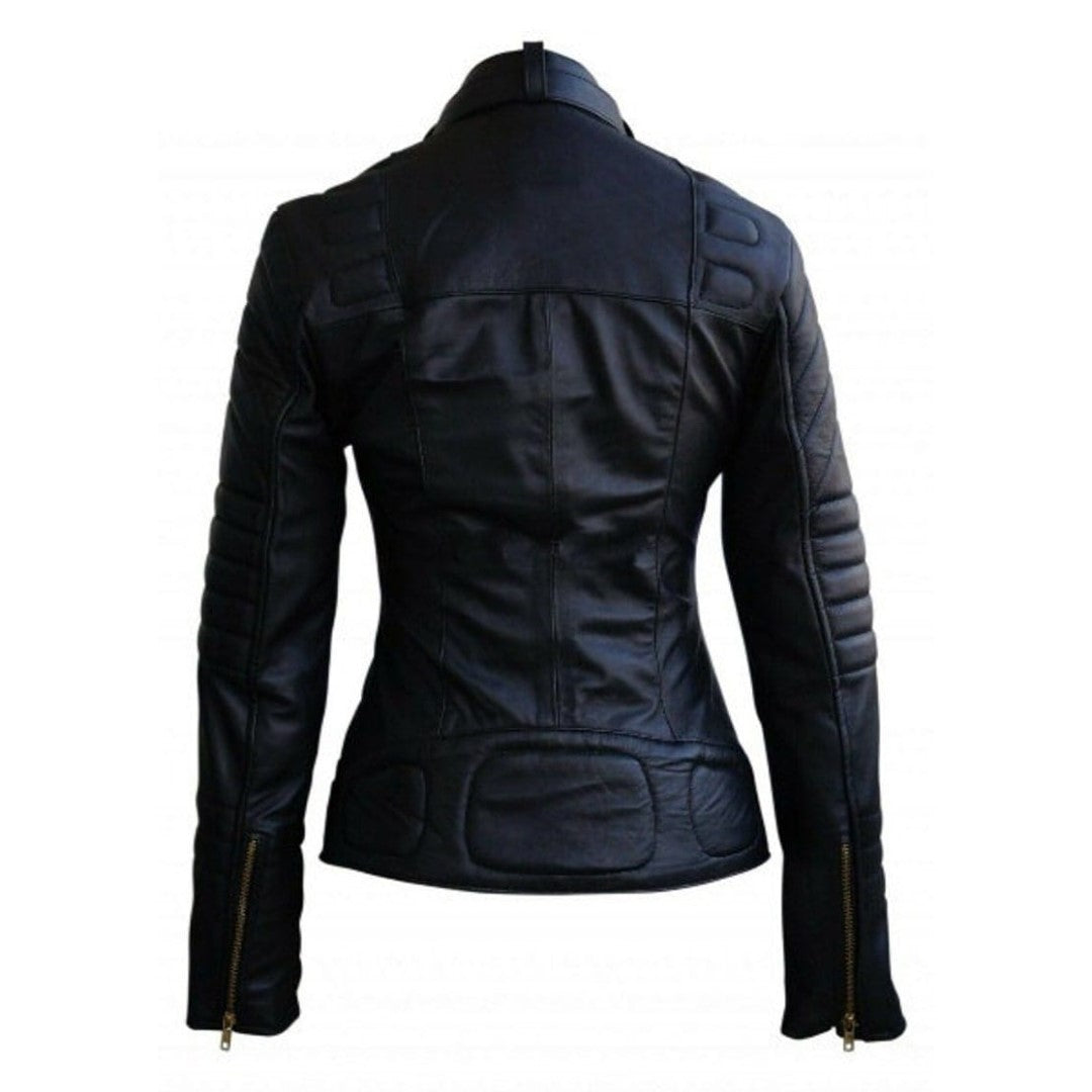 Pure Leather Biker Sheep Skin Leather  Jacket