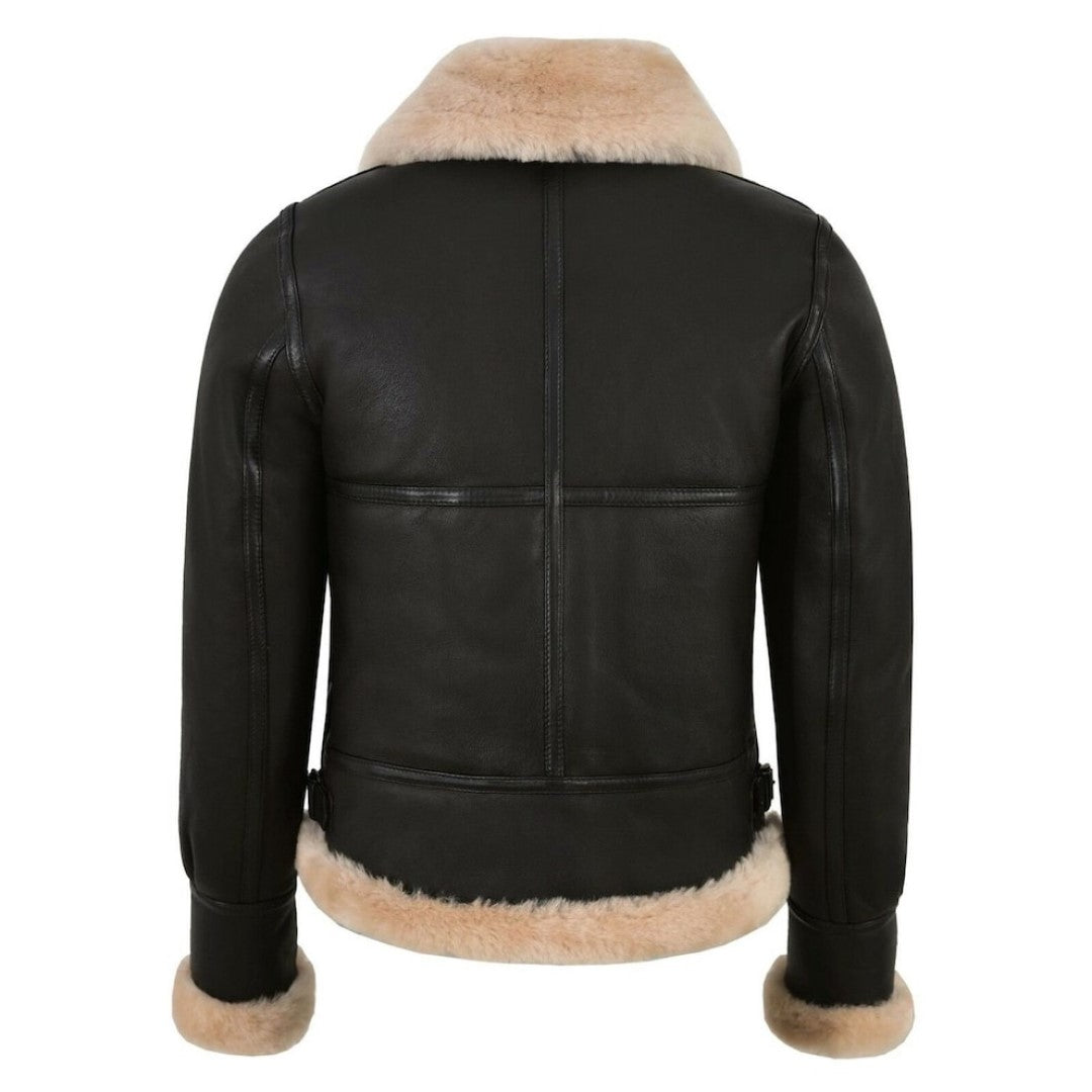 Inner Furr Leather Jacket For Women