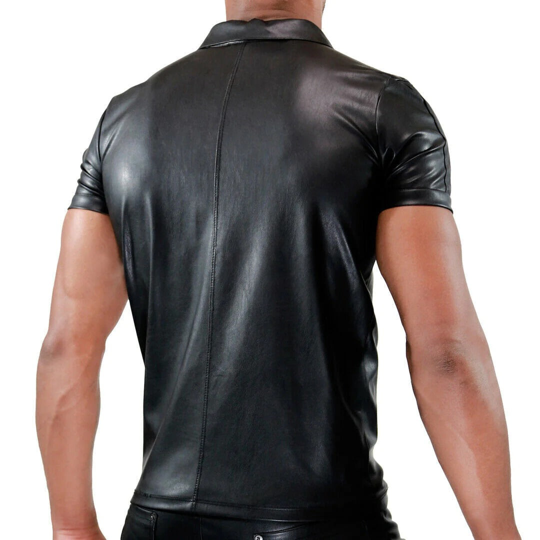 Leather Shirts For Men With Unique Design