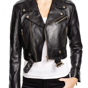 Women’s Party Wear Leather Jacket