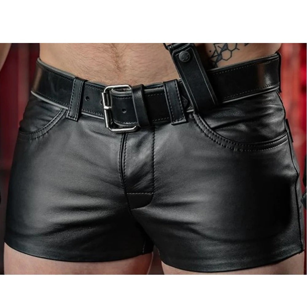 Mens Sheep Leather Shorts - Boxers Soft Wear For UNISEX Casual Short