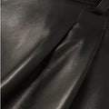 Biker Style Pure Leather Shorts For WomenHavenhide