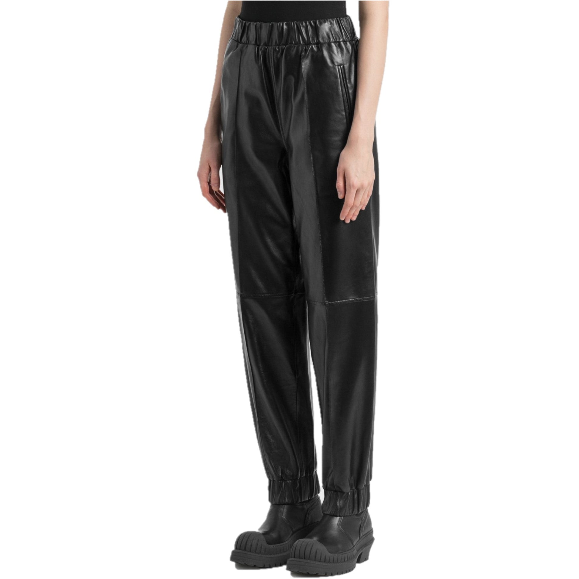 Chic and Comfortable Women's Leather Trouser - Handcrafted with CareHavenhide