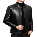 Classic Design Leather Jacket With Full Zip CloserHavenhide