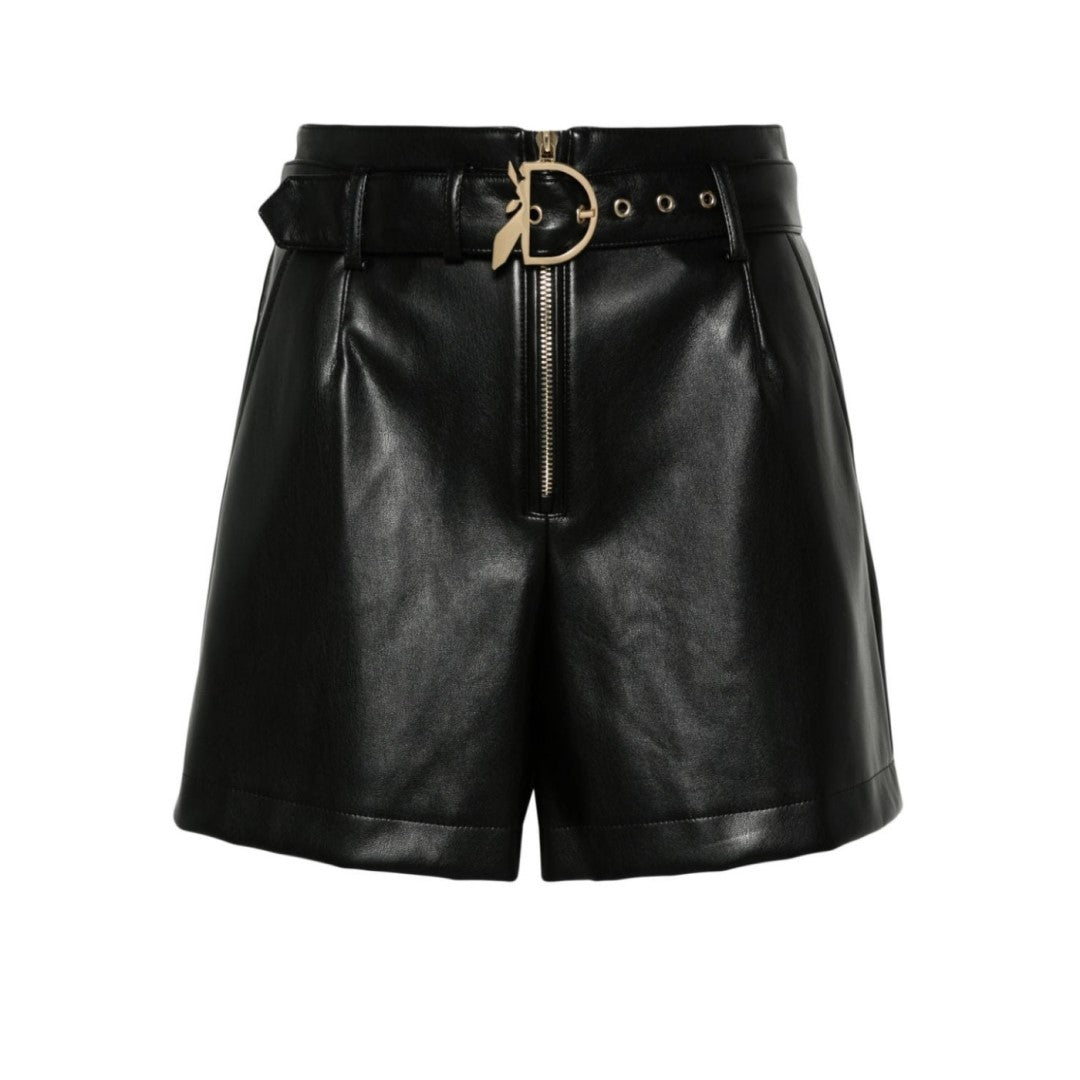 Full Zip Closer Leather Shorts WomenHavenhide